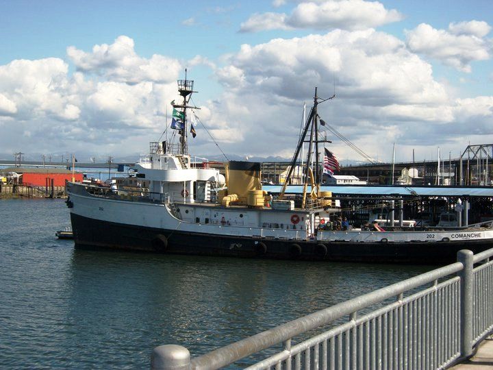 Tour Tugboat Comanche at the Northwest Maritime Center